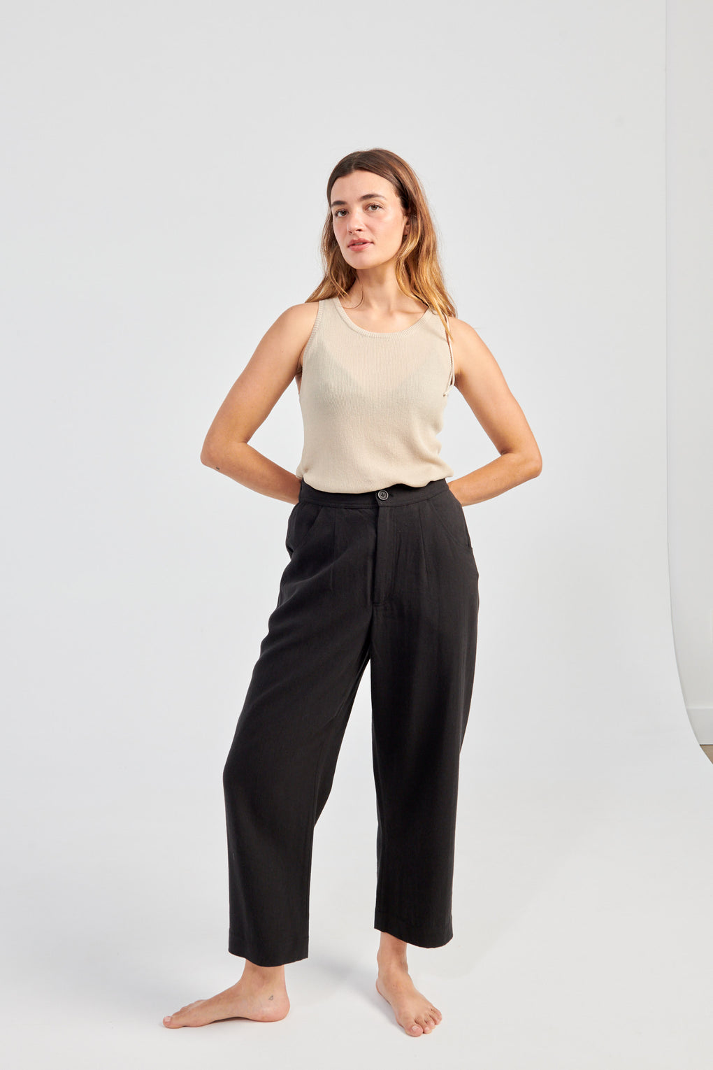 Signature Curve Legged Trouser