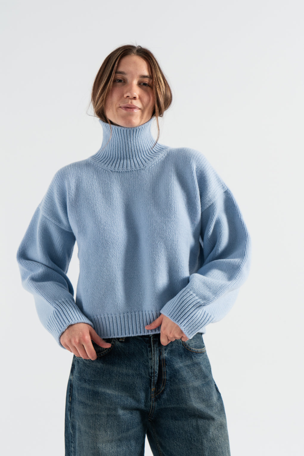 Caragh Chunky Crop High Neck