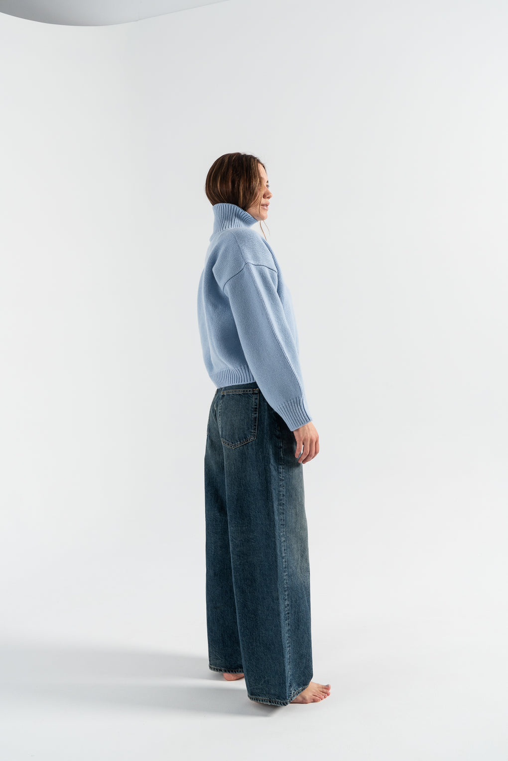 Caragh Chunky Crop High Neck