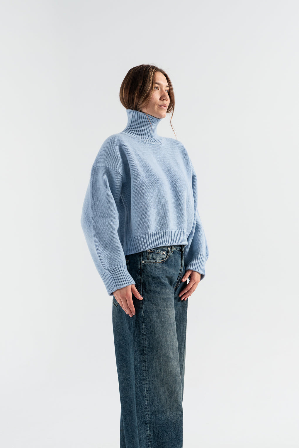 Caragh Chunky Crop High Neck