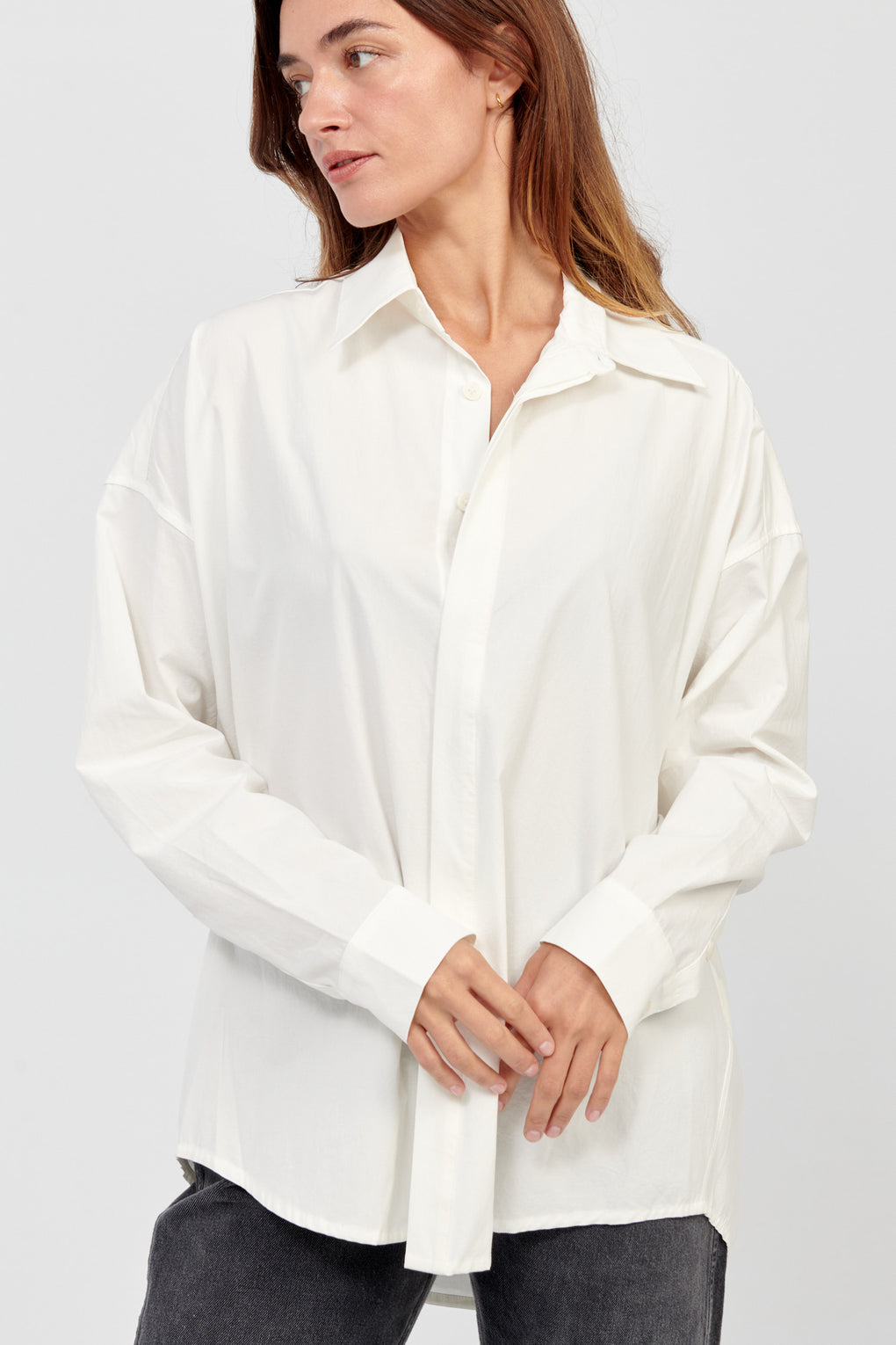 Cocoon Dress Shirt