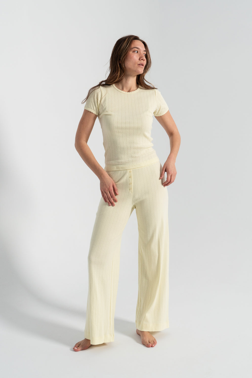 Pointelle Boxer Pant
