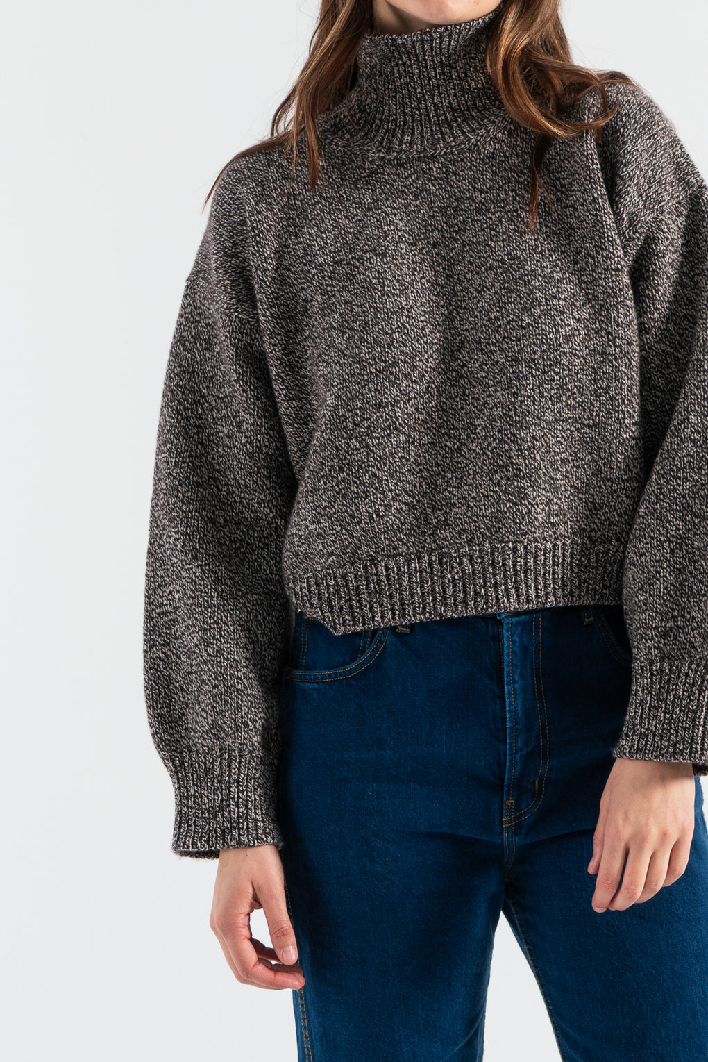 Caragh Chunky Crop High Neck