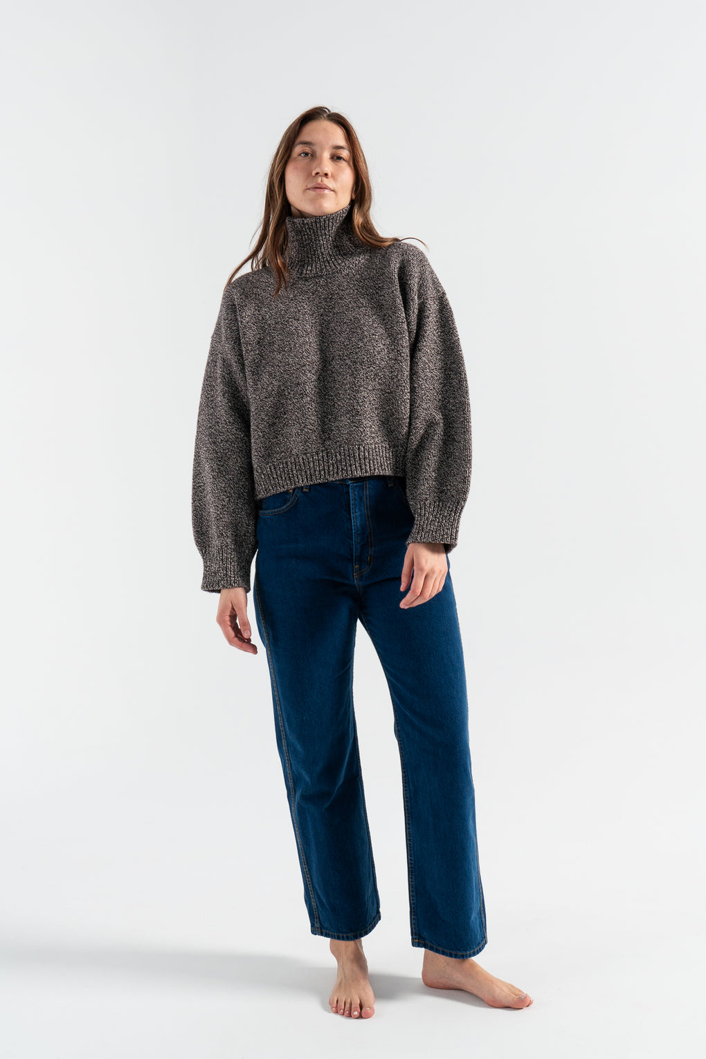 Caragh Chunky Crop High Neck