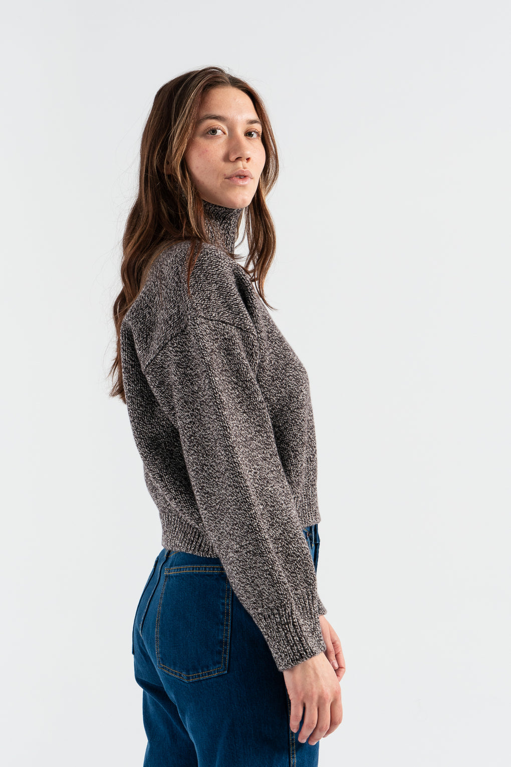 Caragh Chunky Crop High Neck
