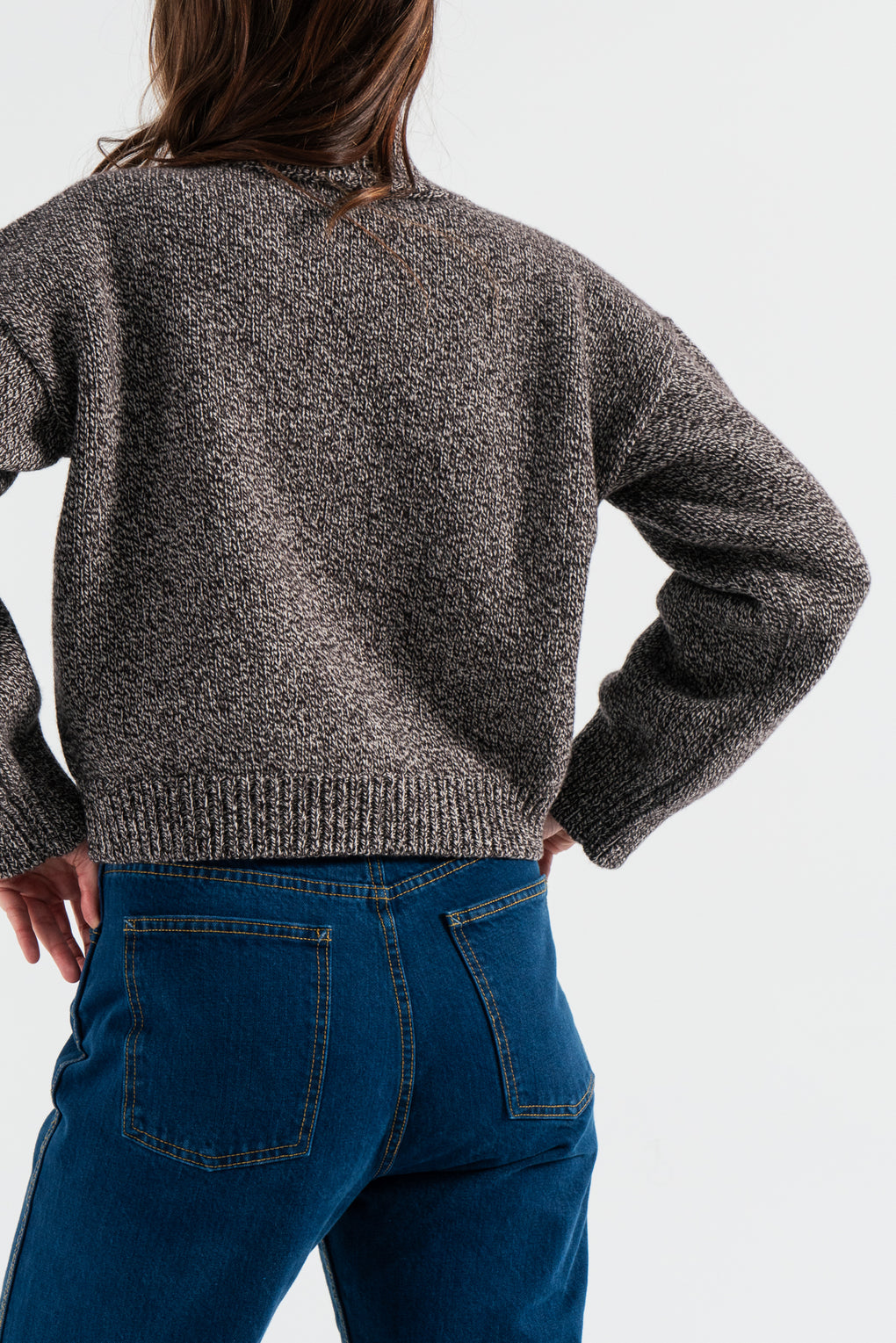 Caragh Chunky Crop High Neck