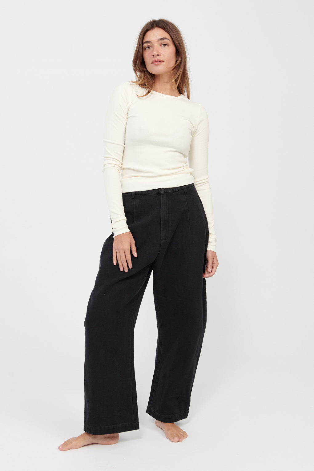 Long Sleeve Fitted Top