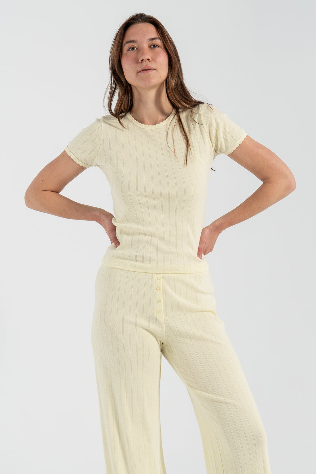 Pointelle Boxer Pant