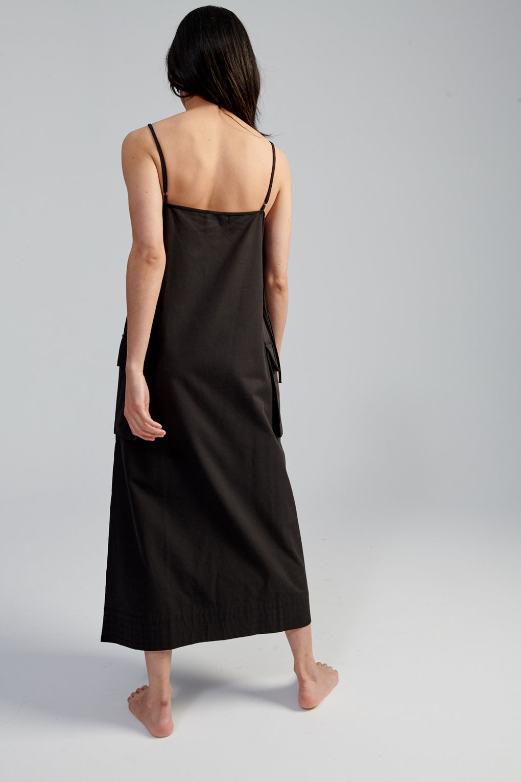 Cargo Tie Midi Dress