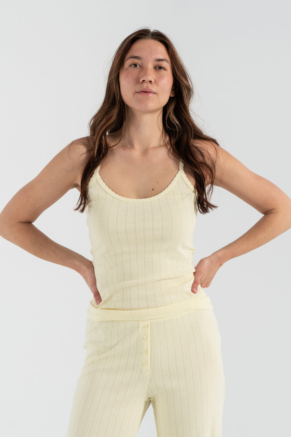 Pointelle Classic Tank Top
