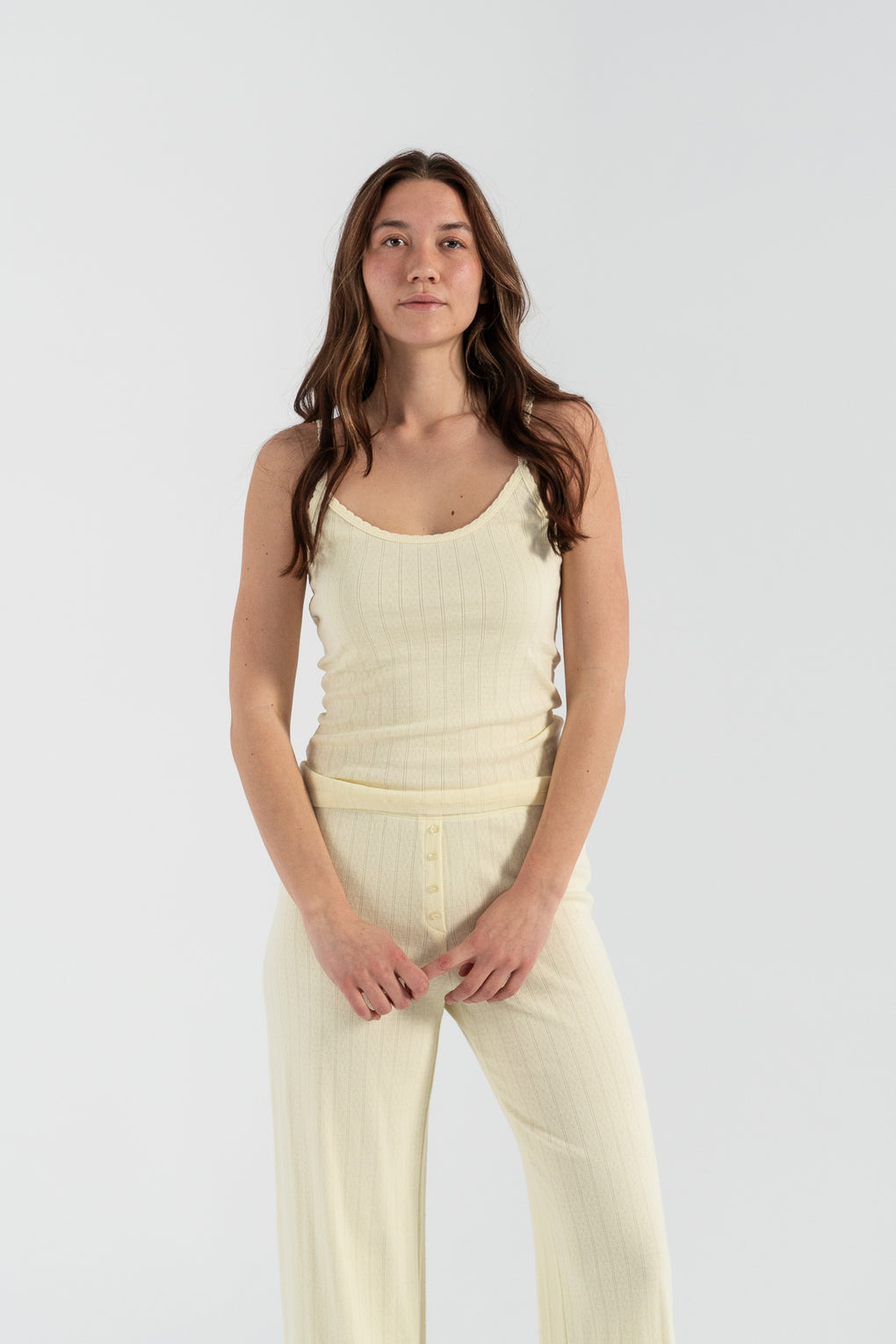 Pointelle Classic Tank Top