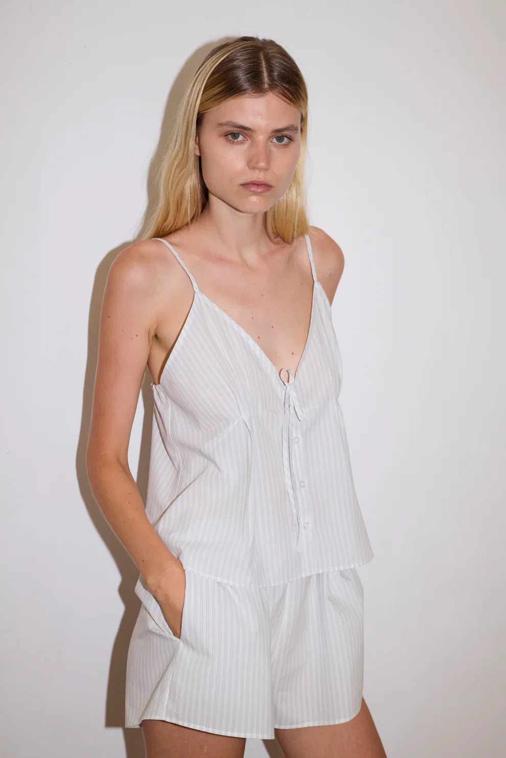 Placket Short Set