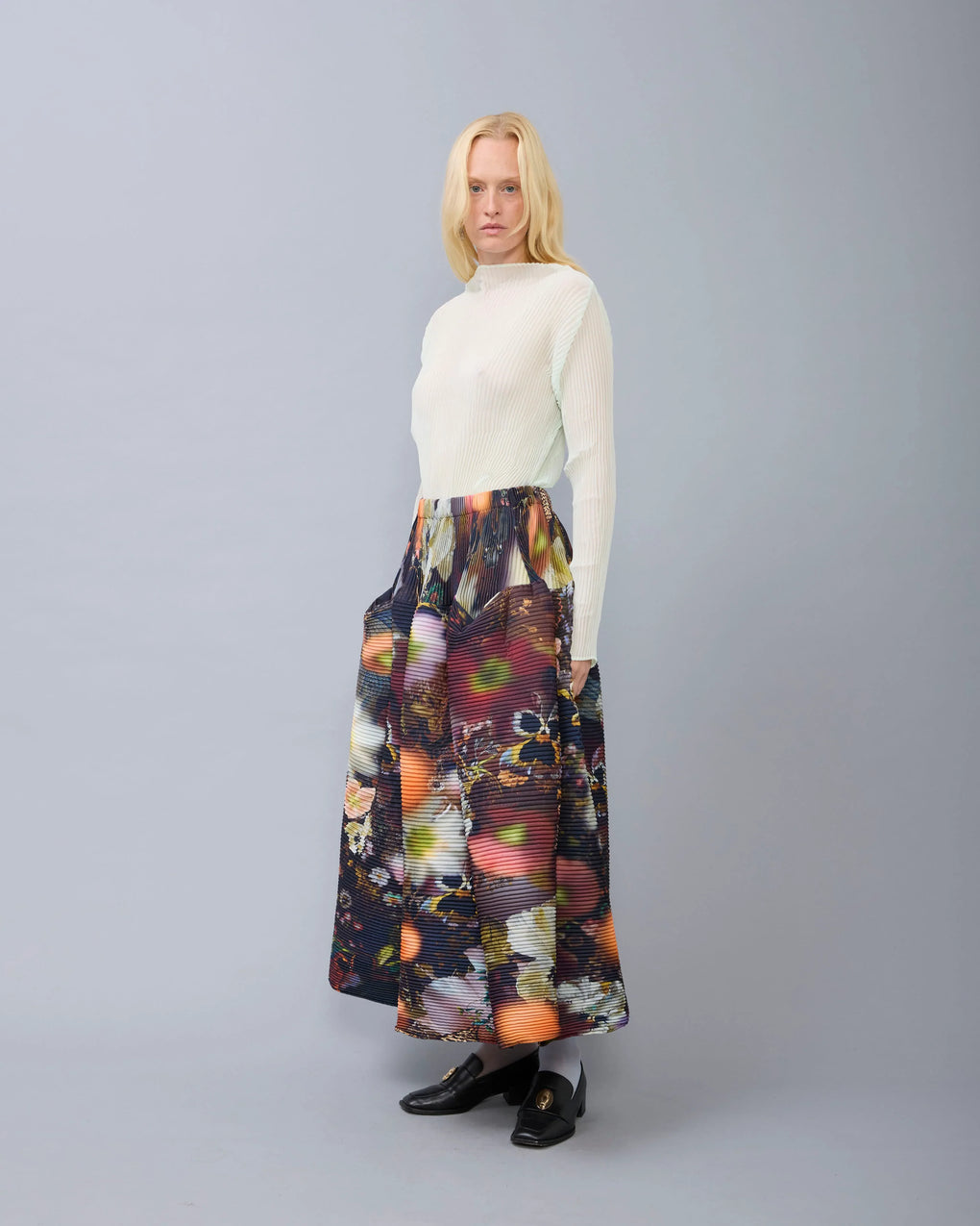 Kenza Pleated Skirt
