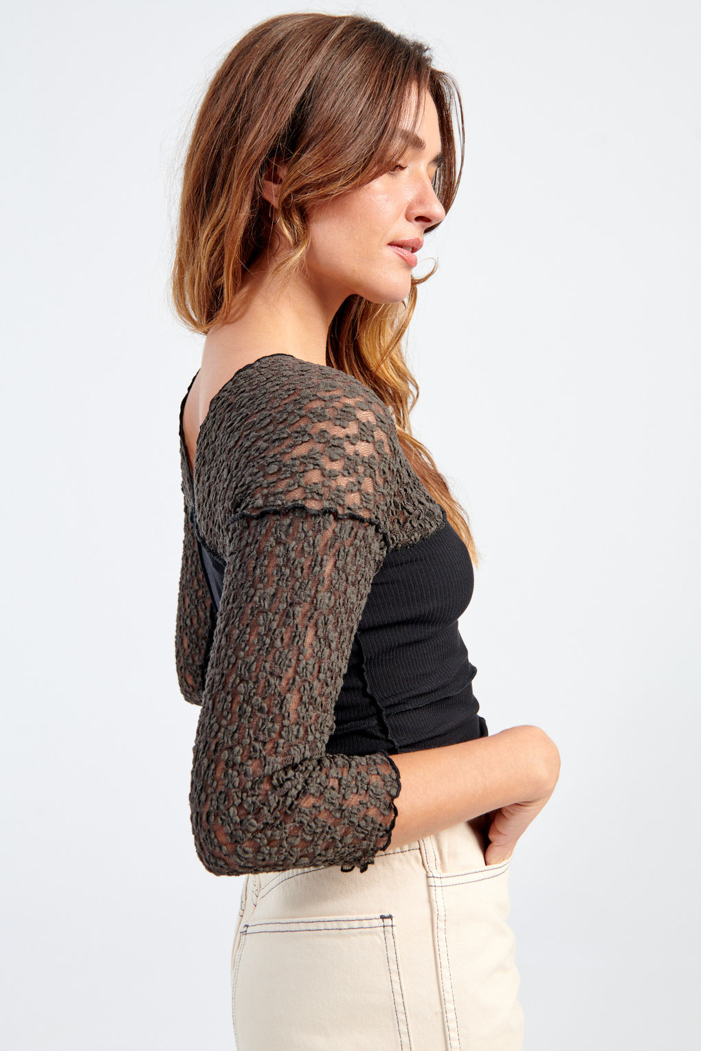 Nehru Long Sleeve Tee