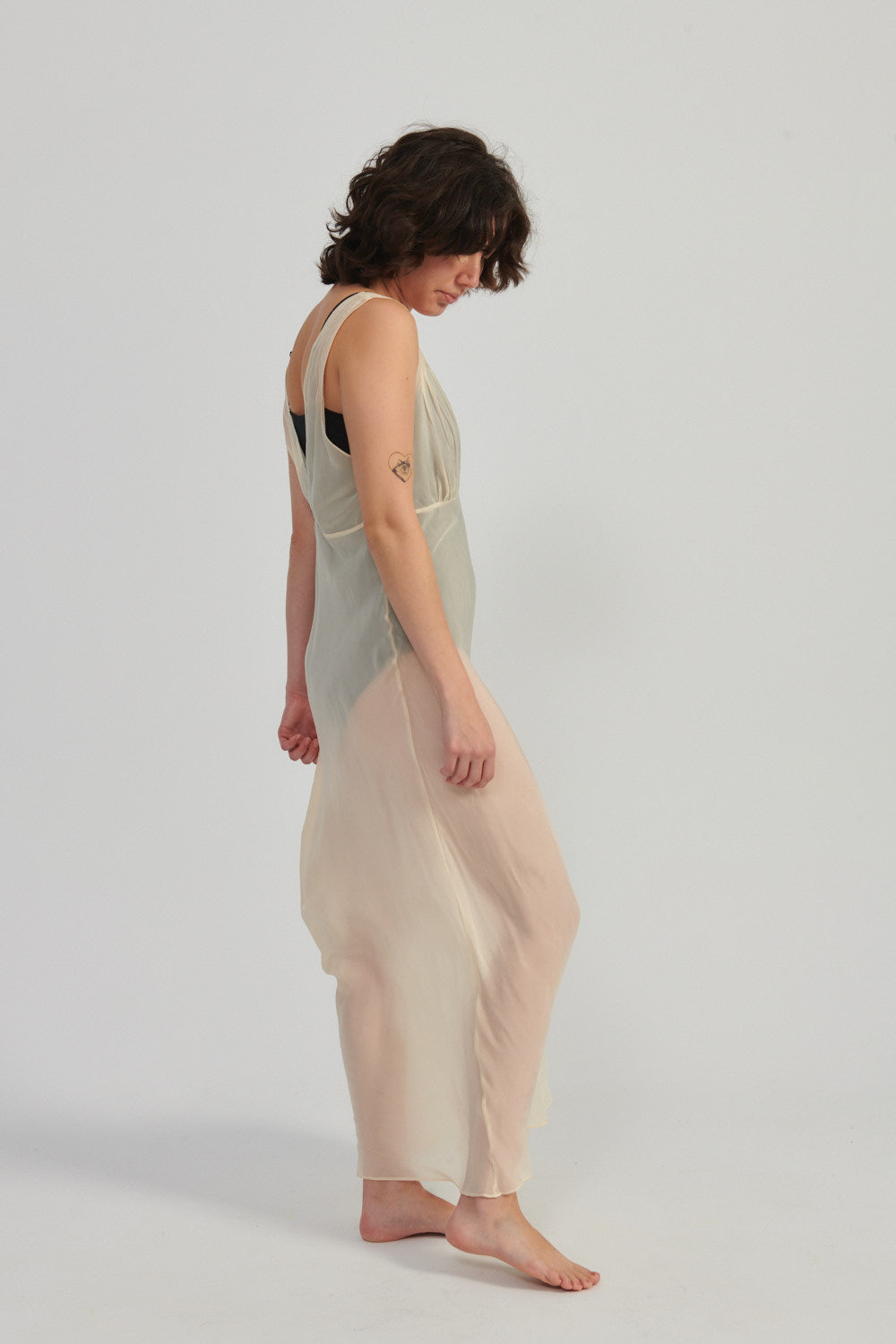 Roma Deep V Slip Dress