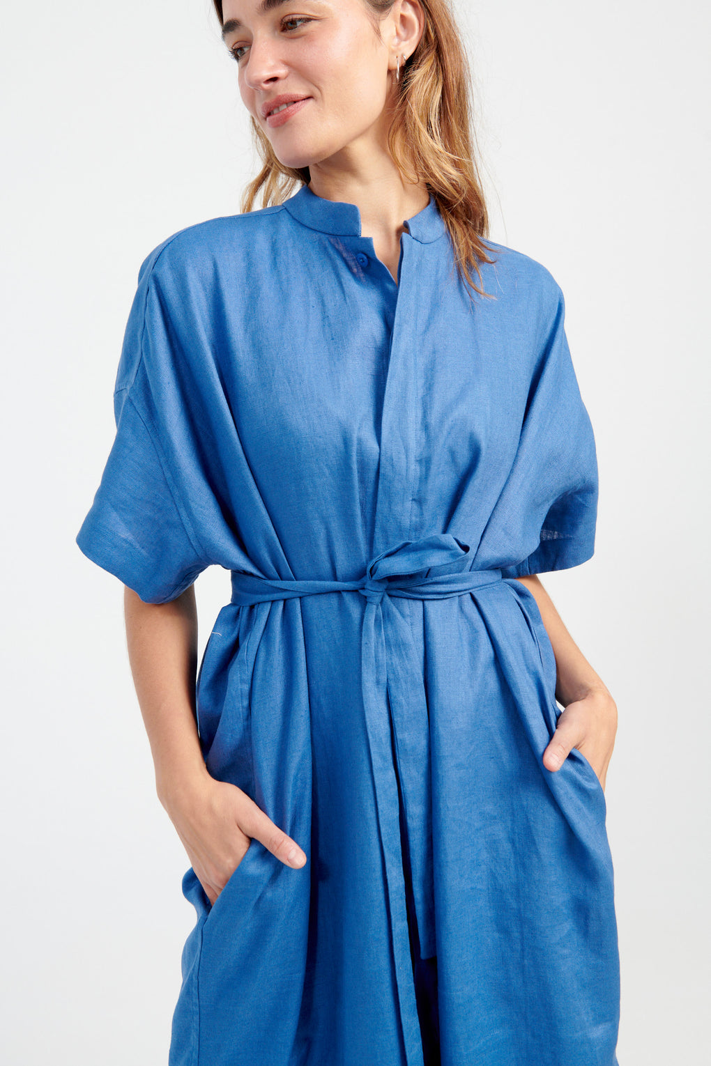 Linen Shirtdress