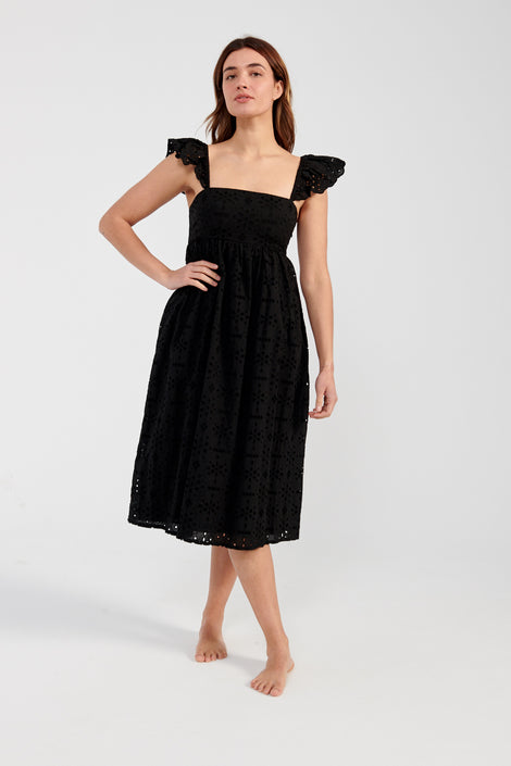 Baum Und Pferdgarten Ashaki Dress-Baum Und Pferdgarten black lace dress-Idun-St. Paul