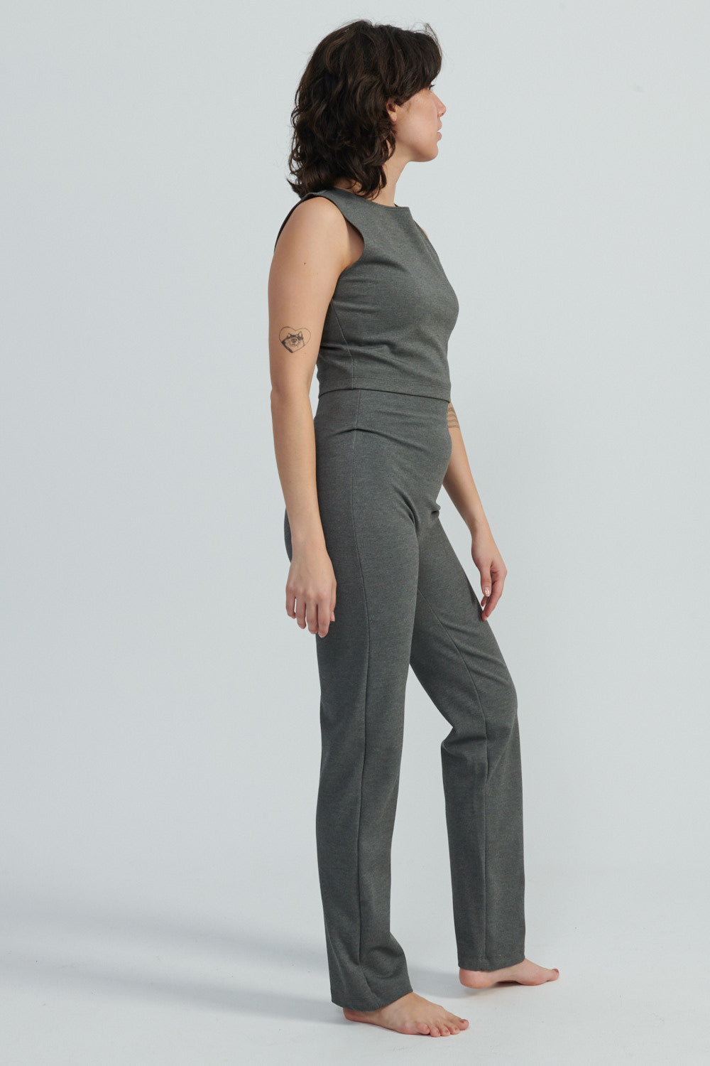 Rio High Waist Straight pant