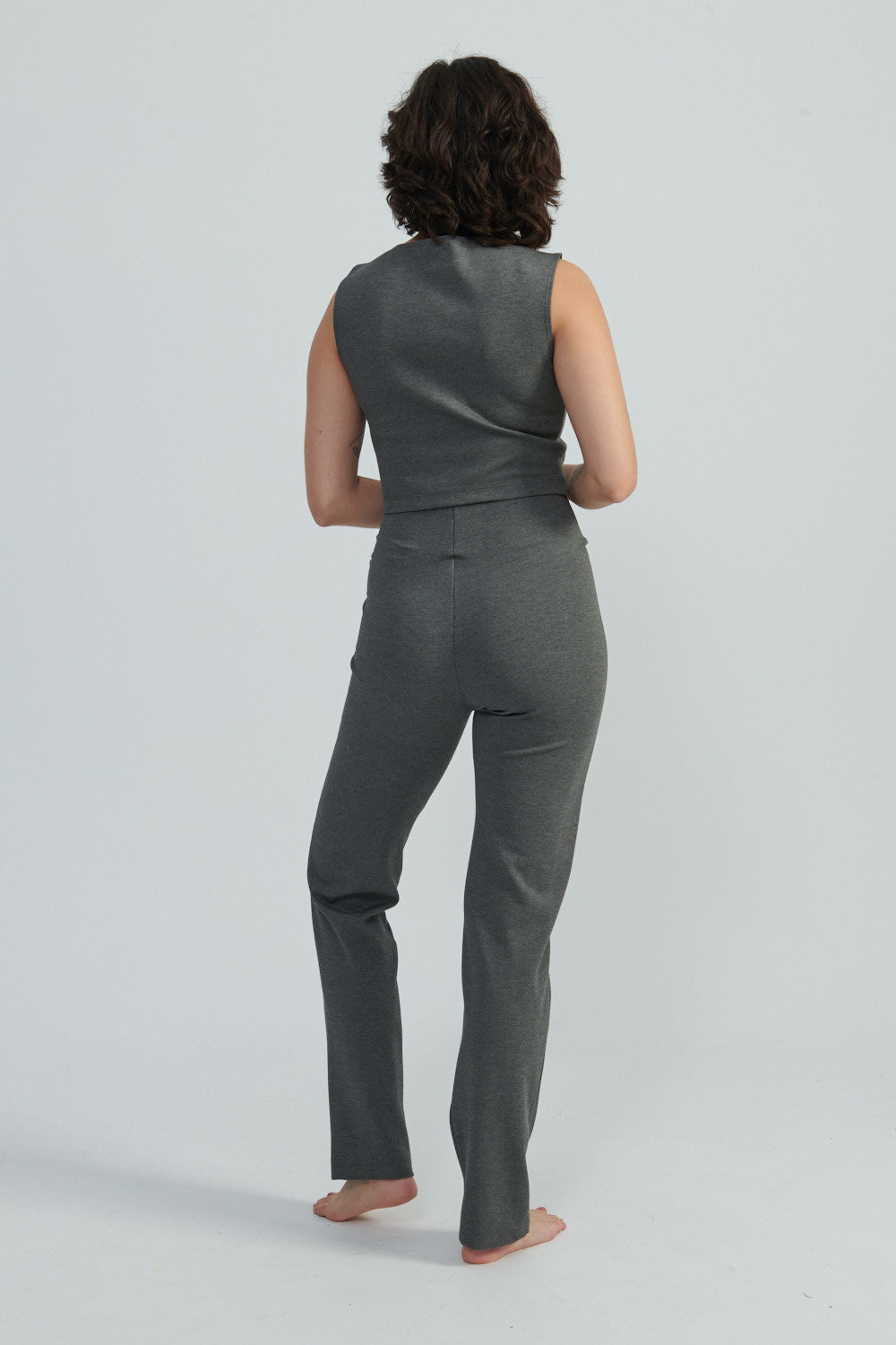 Rio High Waist Straight pant