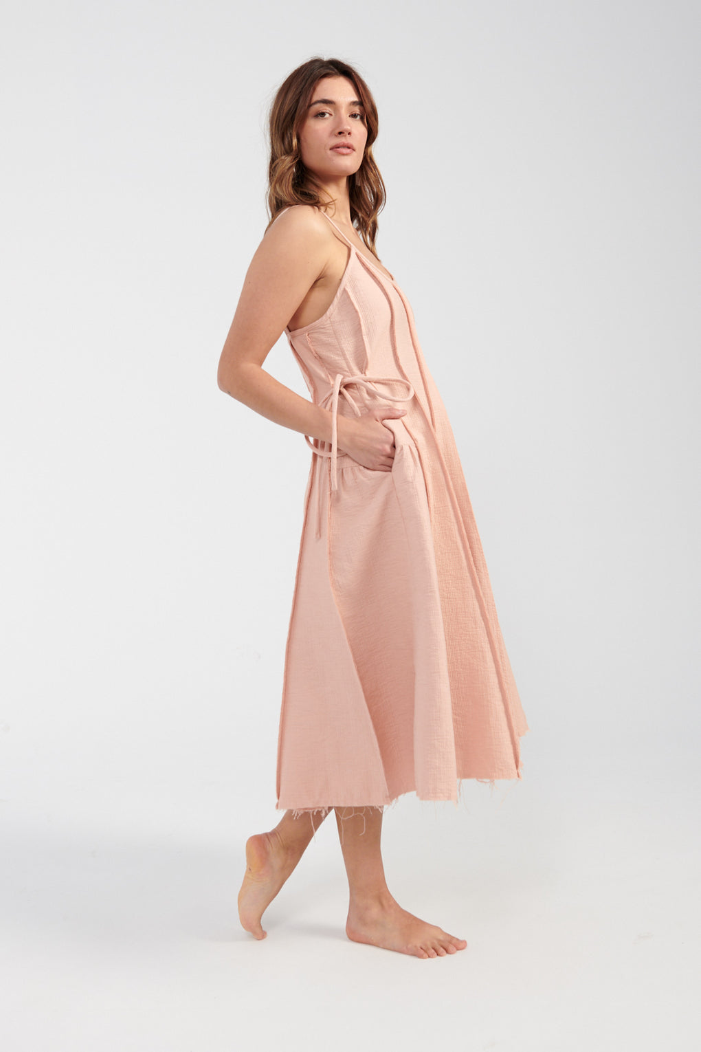 Rachel Comey Madero Dress blush pink-Idun-St. Paul
