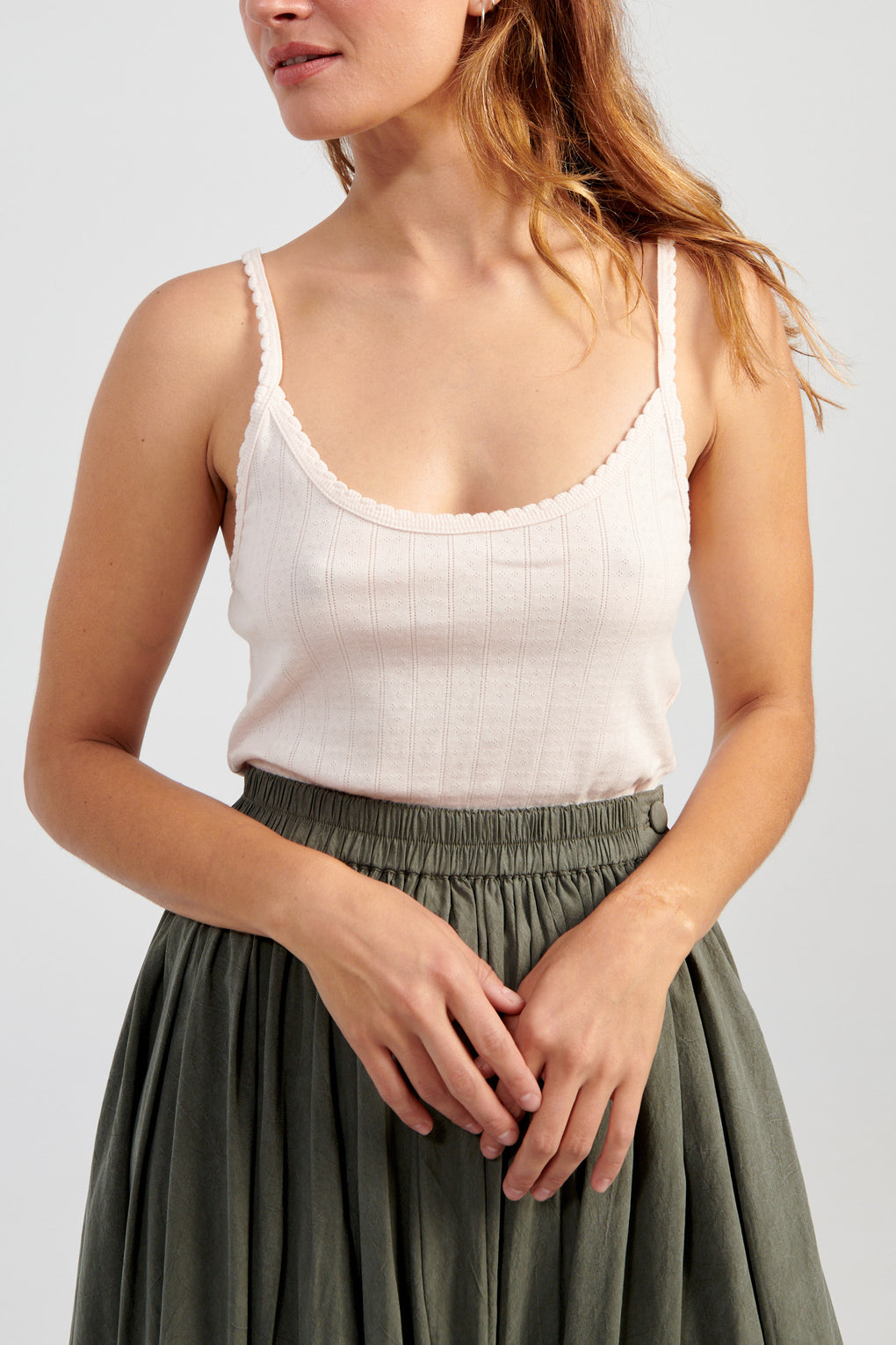 Pointelle Classic Tank Top