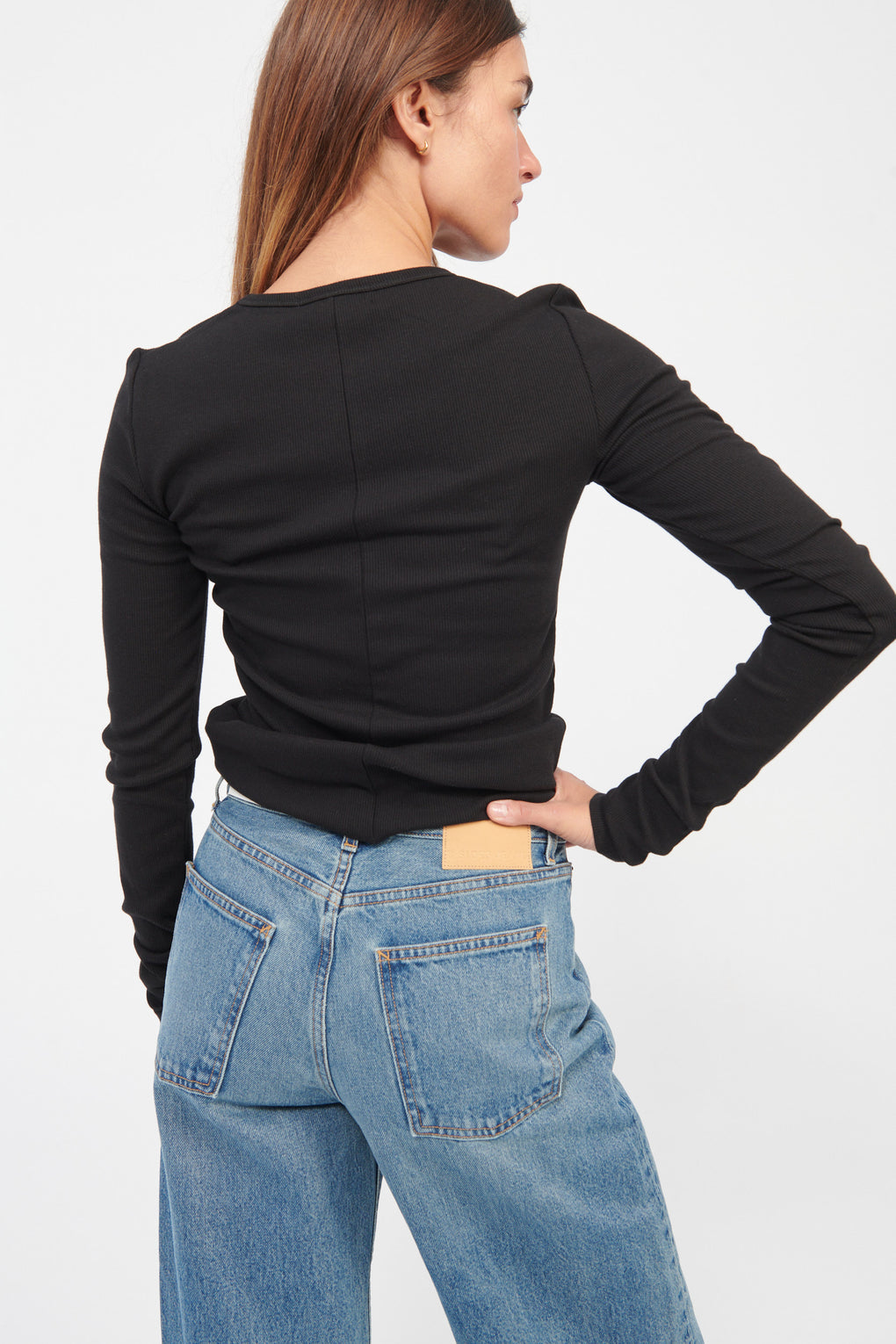 Long Sleeve Fitted Top
