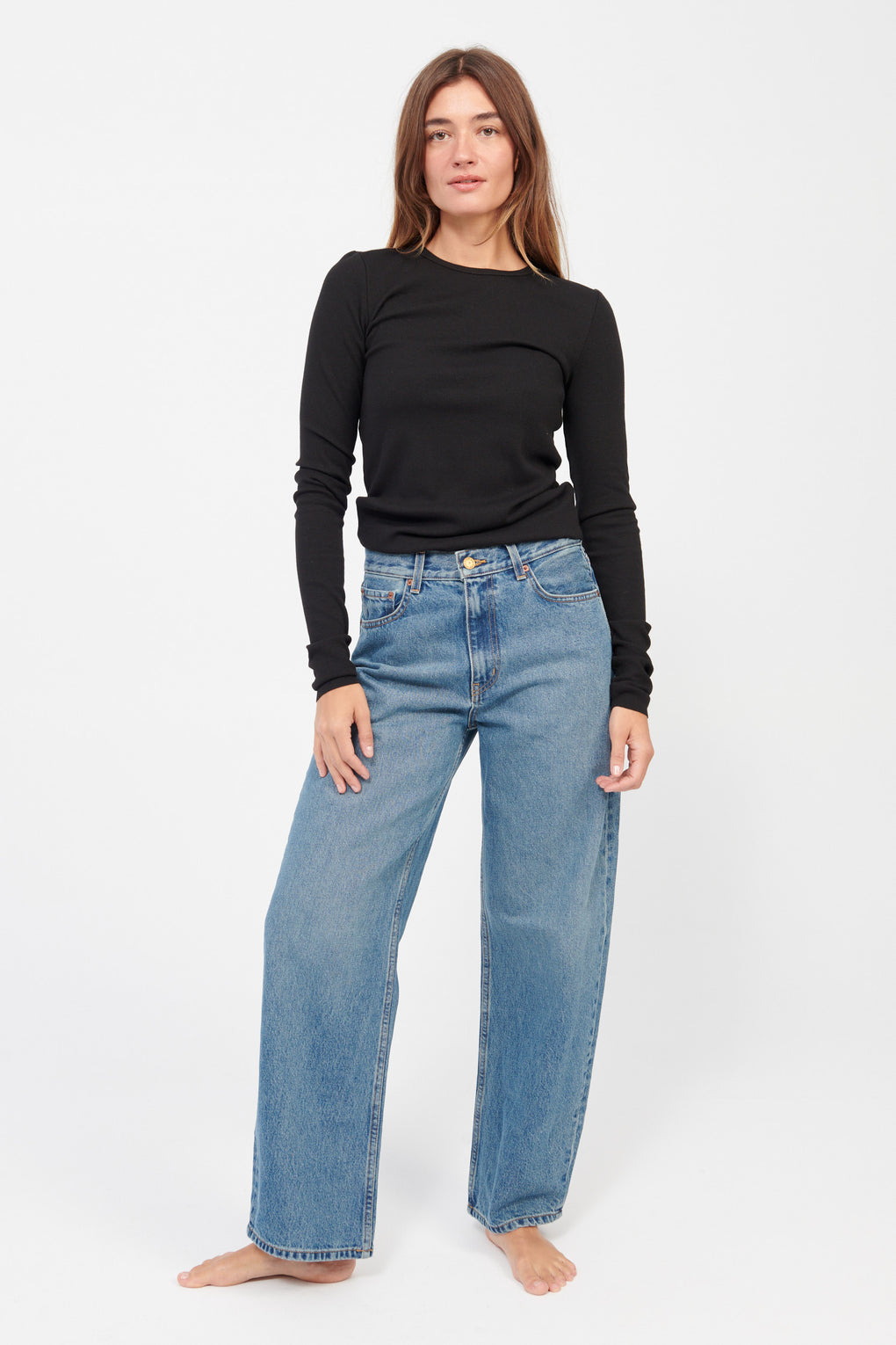 Long Sleeve Fitted Top