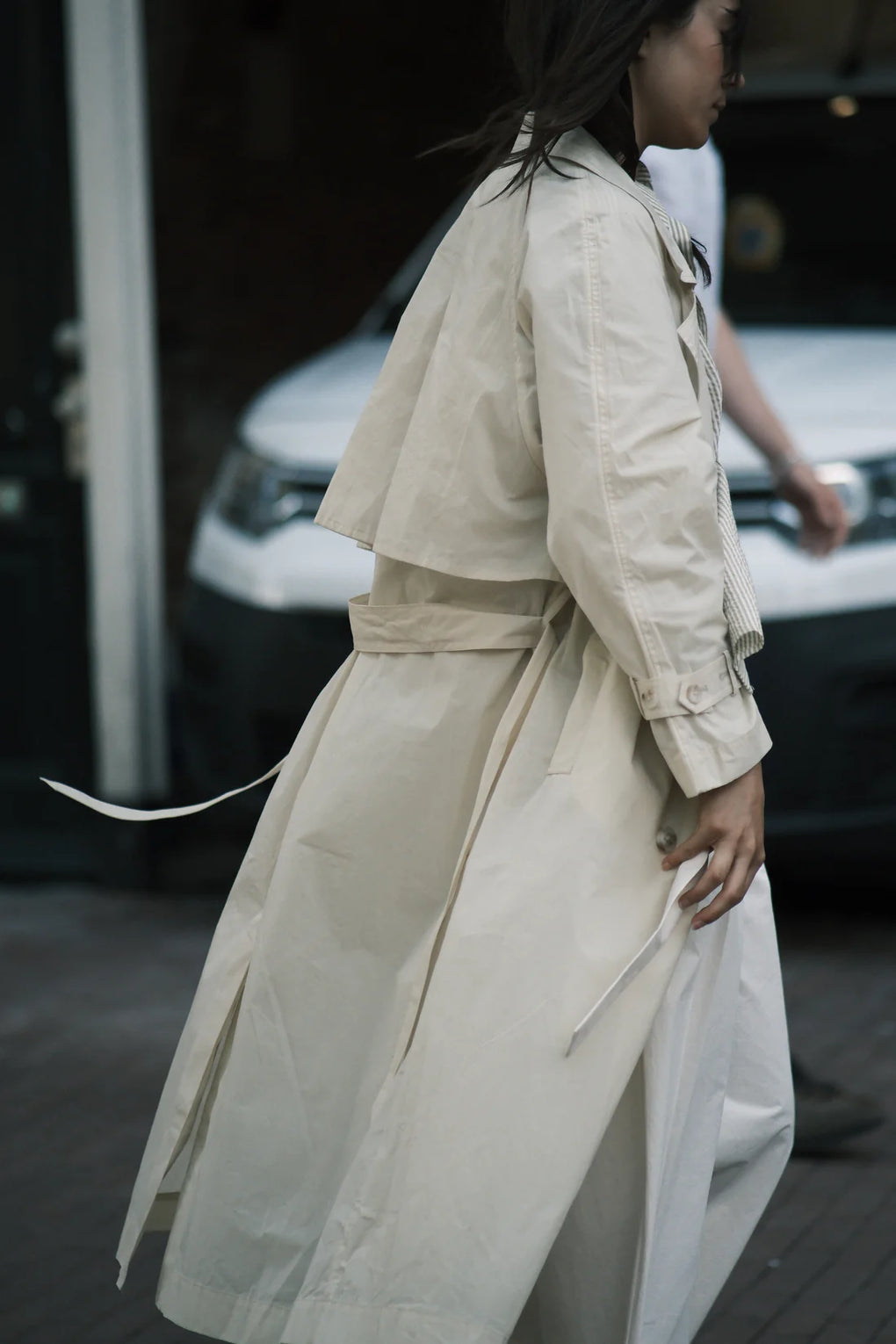 Long Waxed Rain Trench