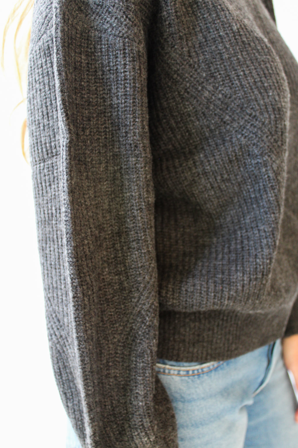 Signature Poet Sleeves Sweater