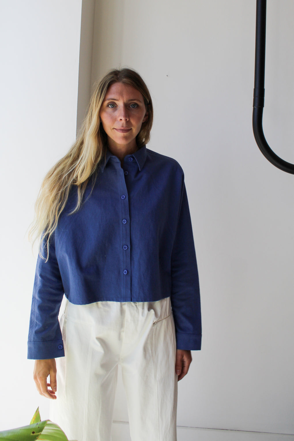 Signature 3/4 Cropped Shirt Jacket