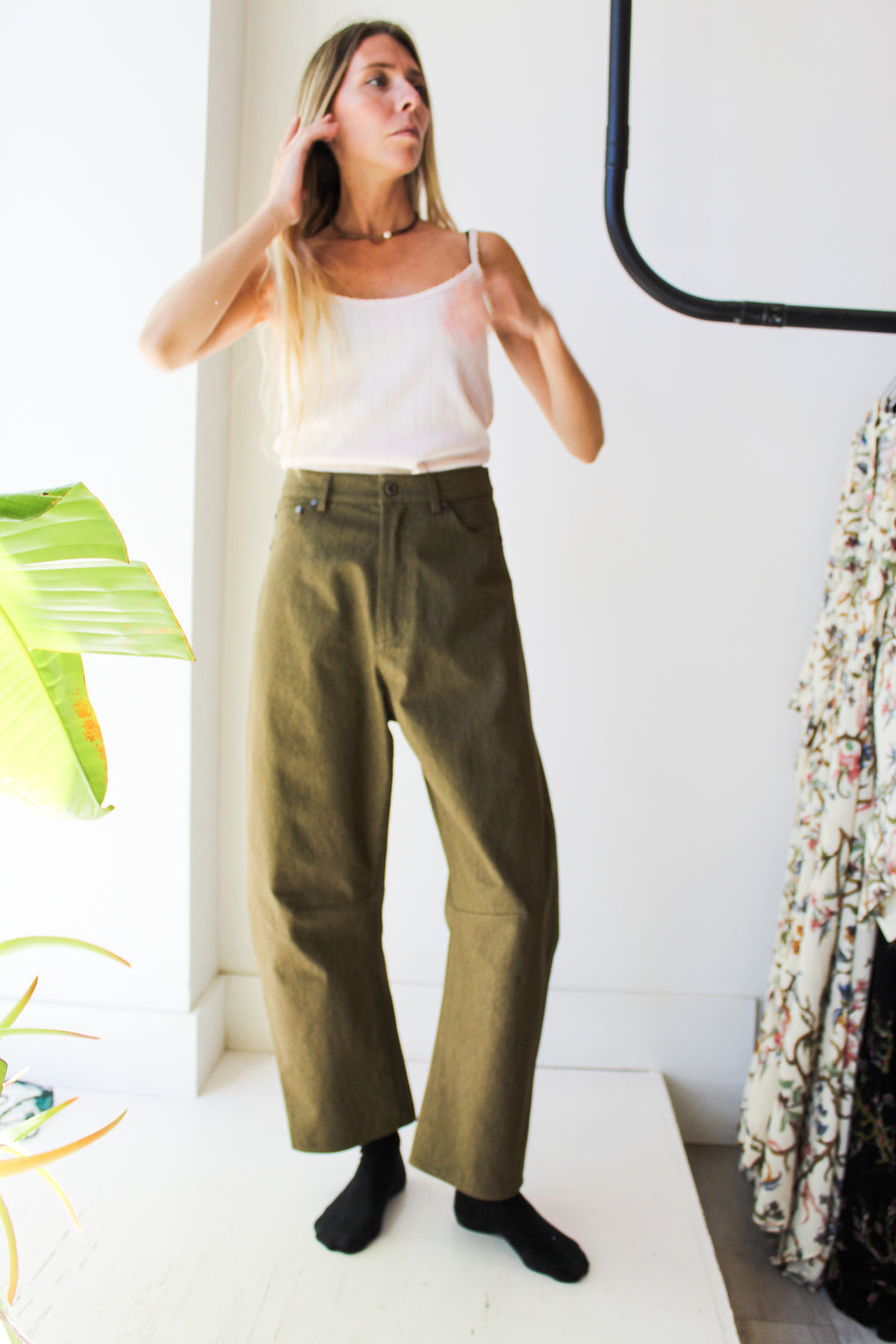 Curve Legged Work Trouser