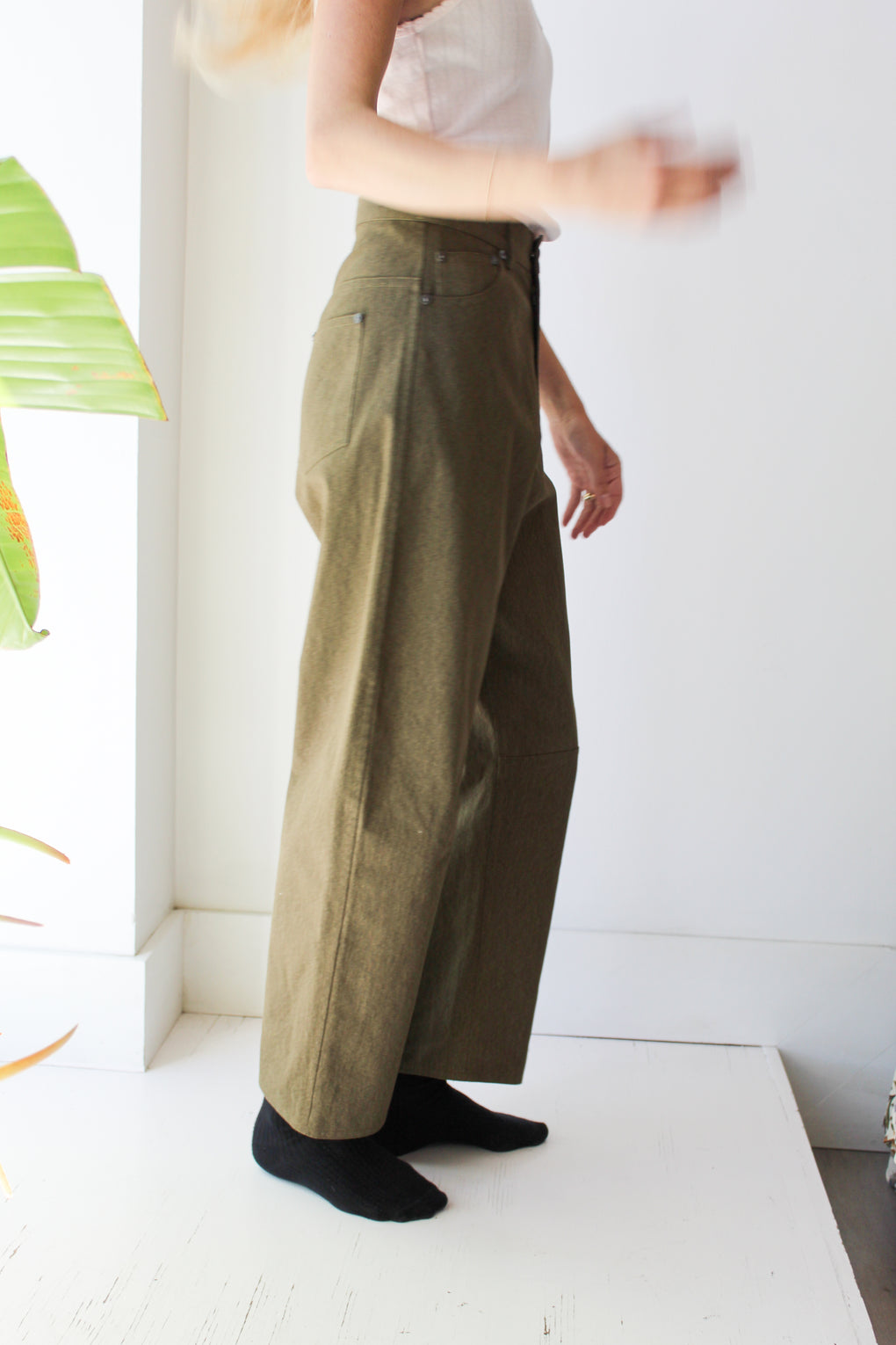Curve Legged Work Trouser