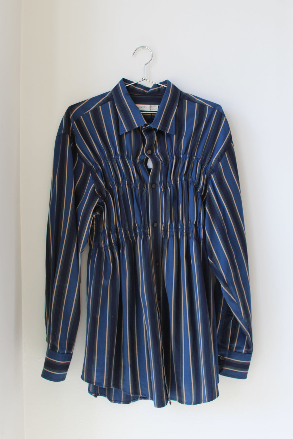 Ruched Button Up
