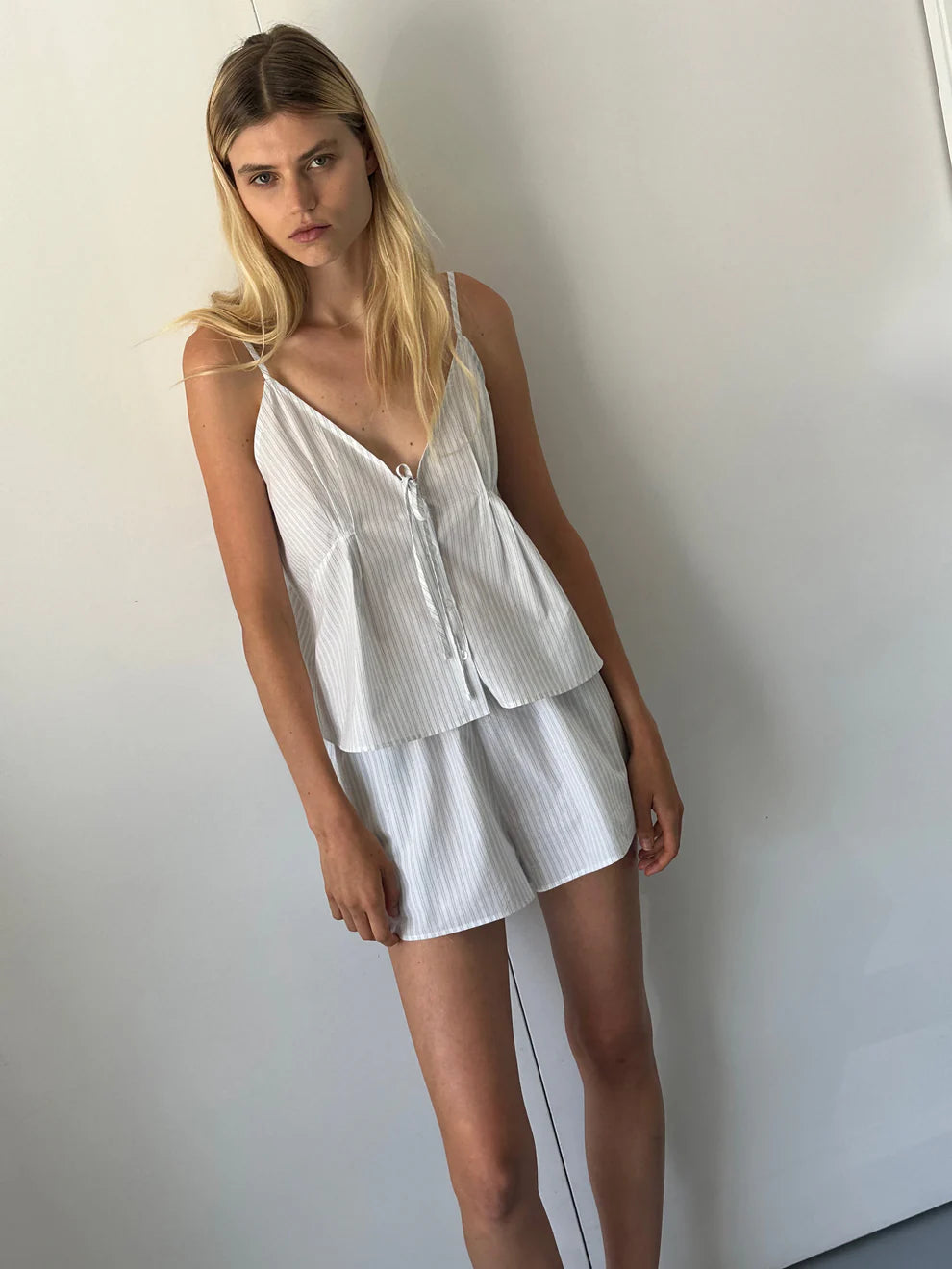 Placket Short Set