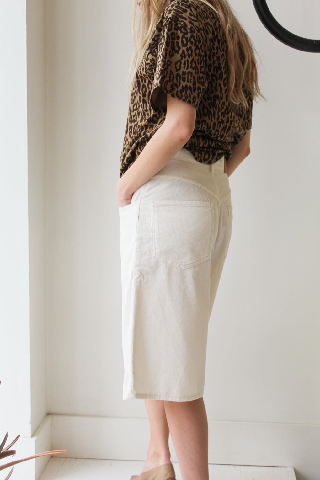Corduroy Baggy Short