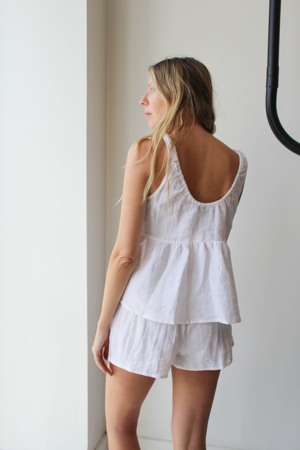 Gathered Linen Set