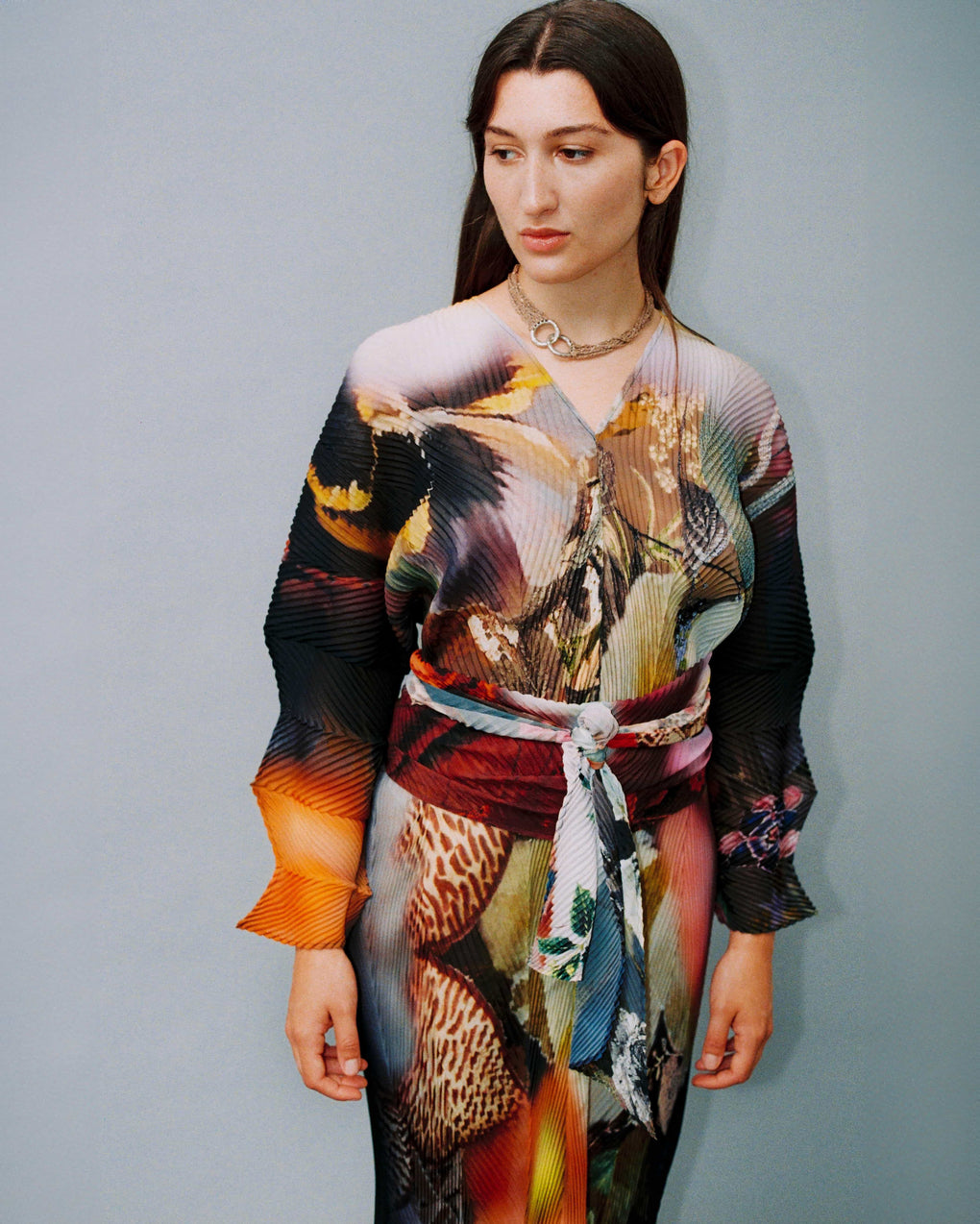 Sue Handpleated Kaftan