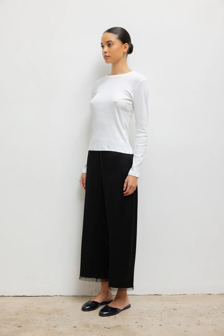 Barb Lace Crop Pant