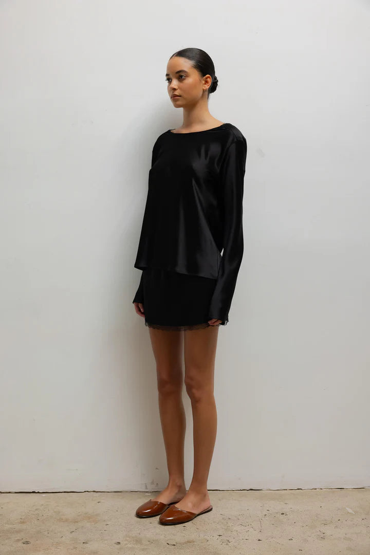 Barb Lace Mini Skirt