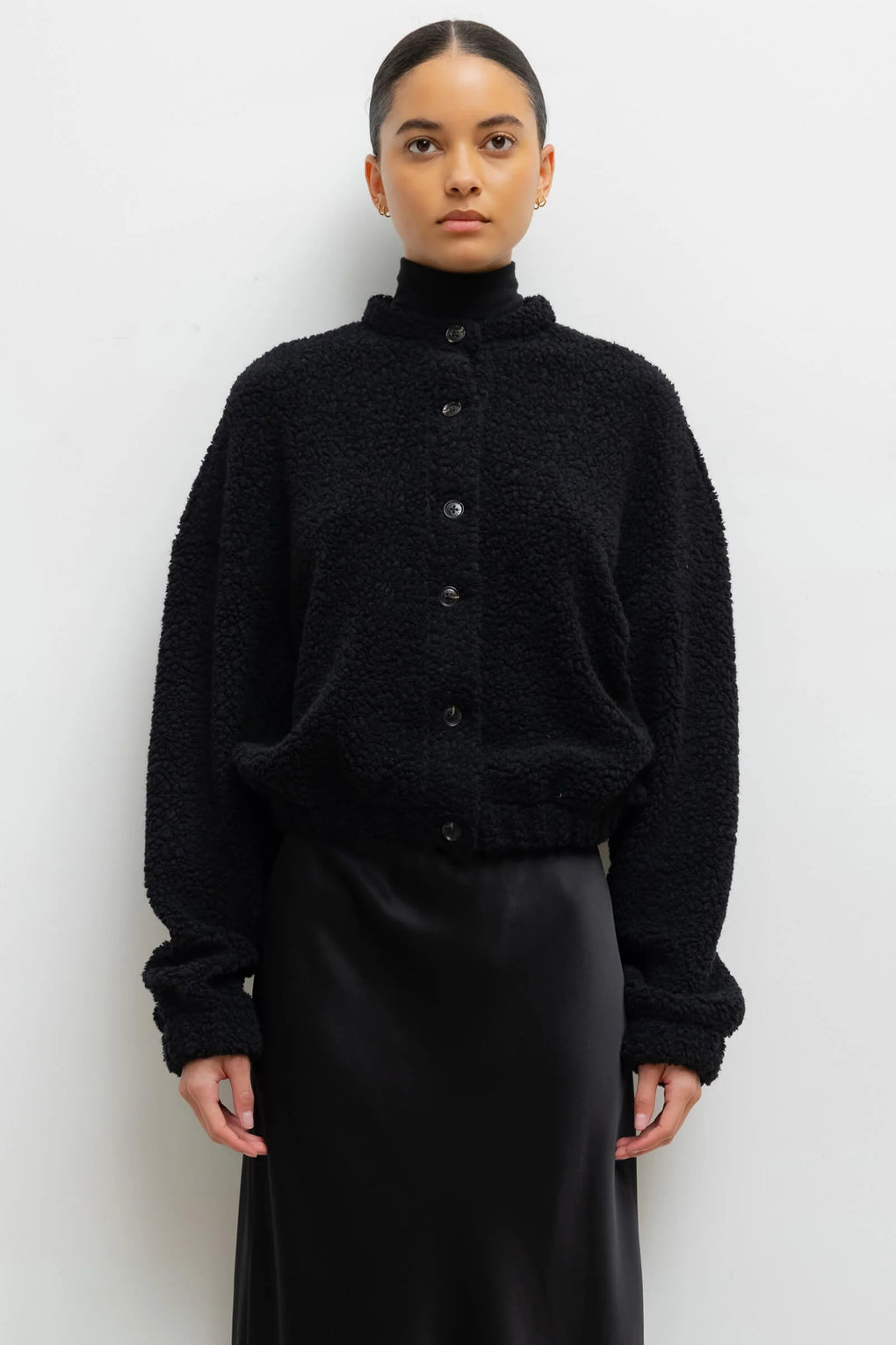 Mica Collarless Blouson