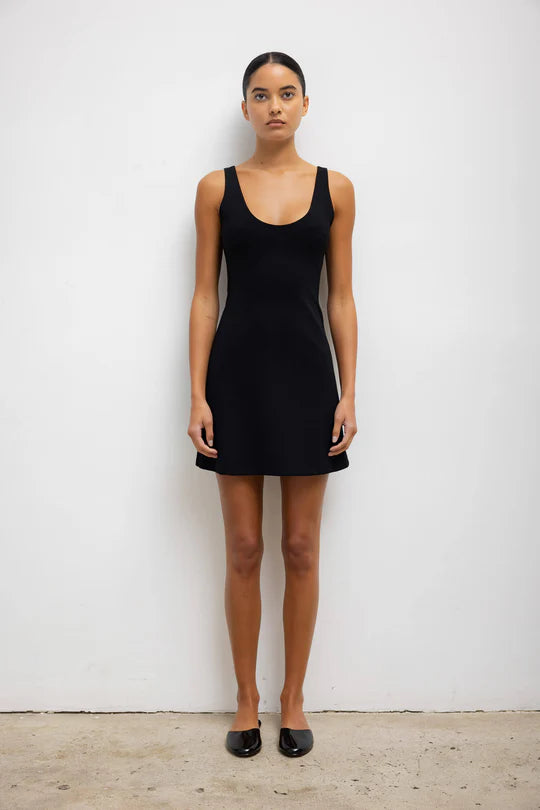 Rio Scoop Neck Mini Dress