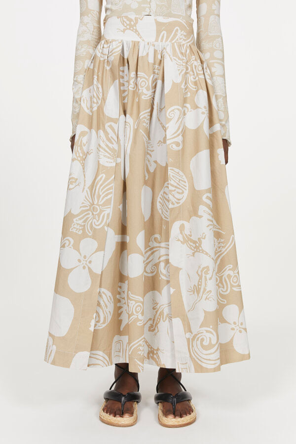 Tameoo Print Skirt
