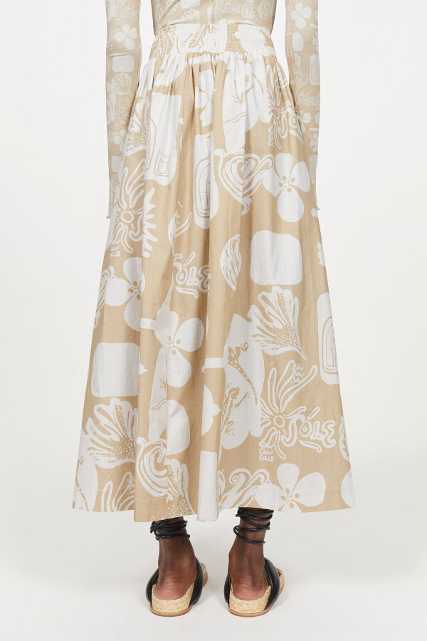 Tameoo Print Skirt