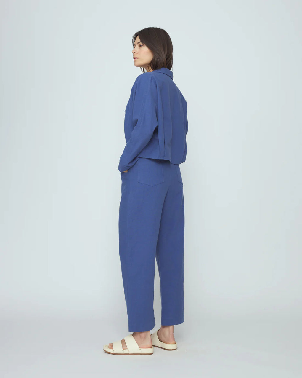 Signature 3/4 Cropped Shirt Jacket
