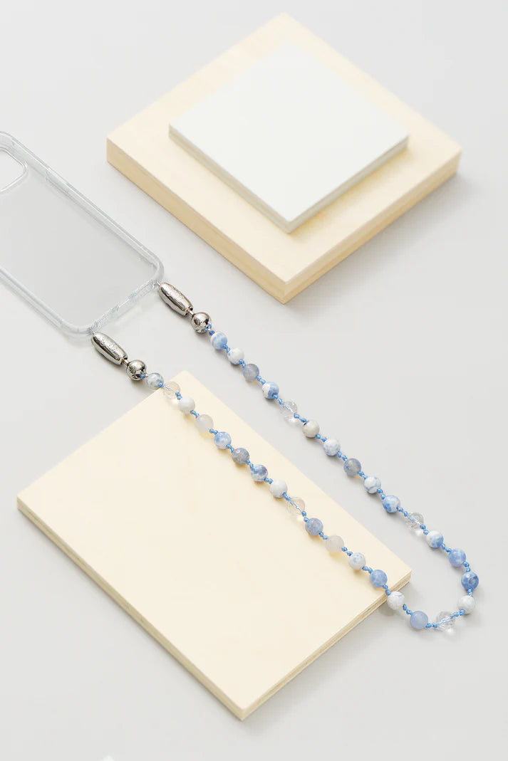 Blue Agate Shoulder Length