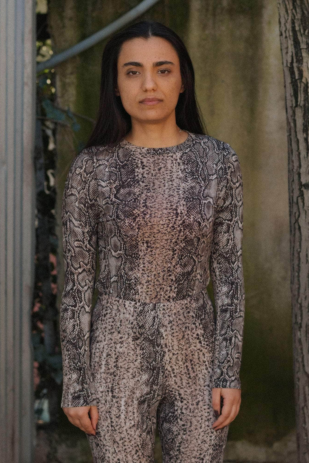 Bead Long Sleeve Tee