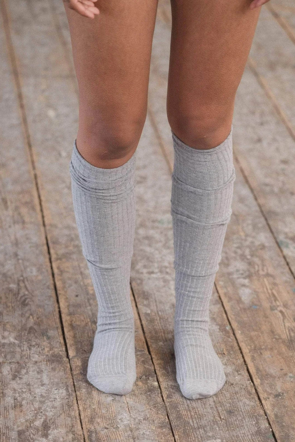 Rib Overknee Socks