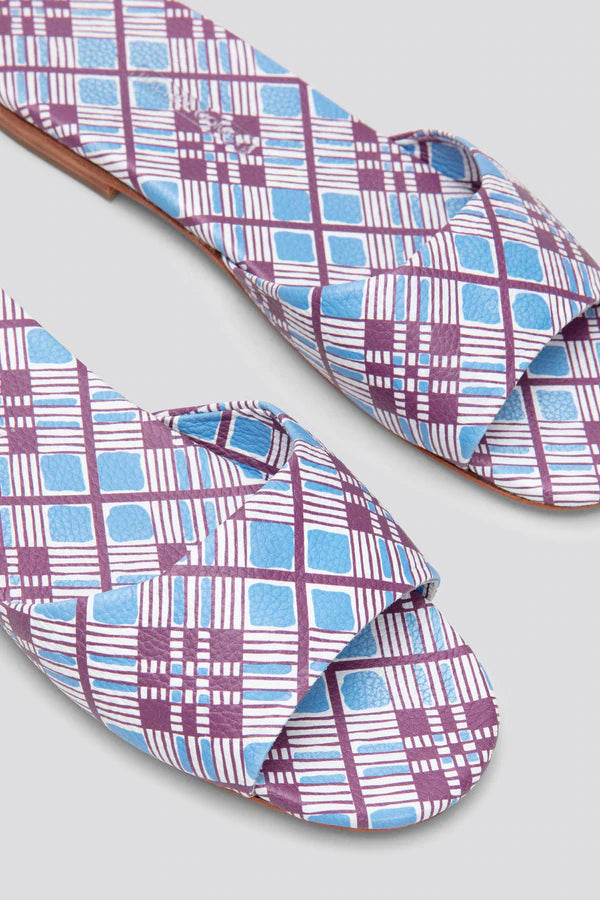 Rachel Comey Mer Sandal-Rachel Comey blue sandal-Rachel Comey slide shoe-Idun-St. Paul