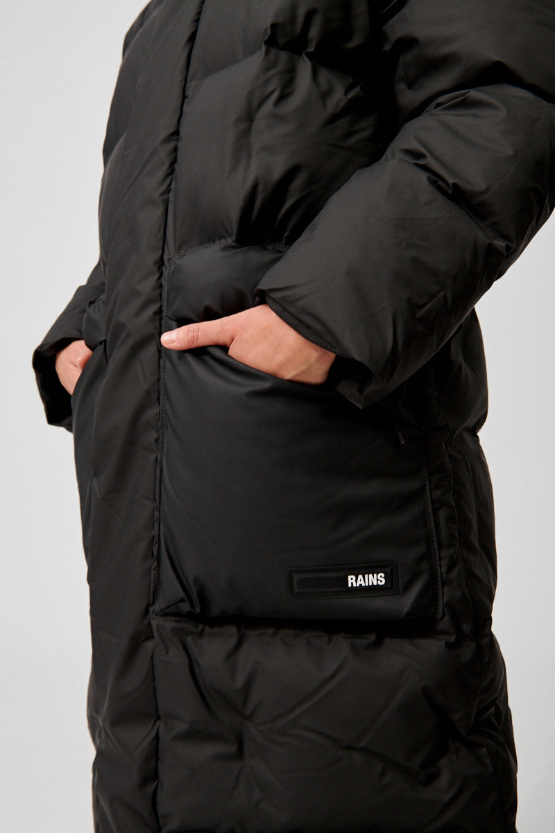 Block Puffer Coat