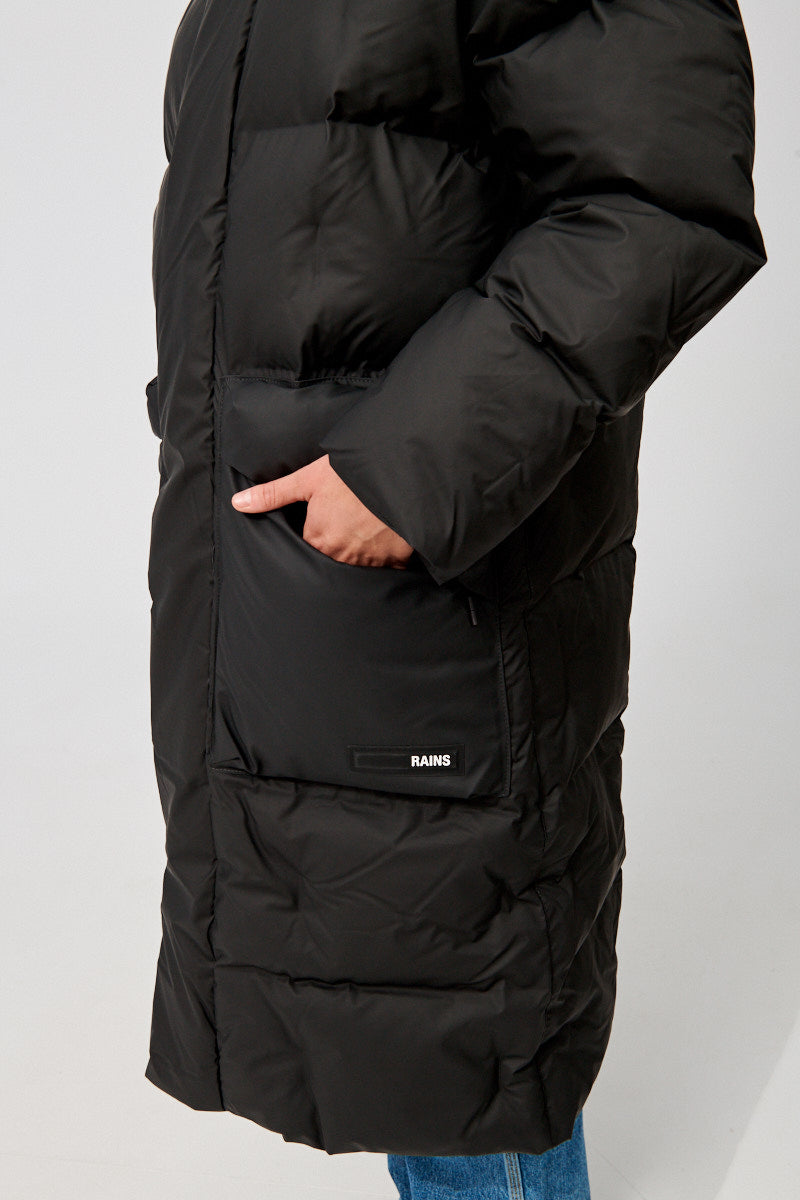 Block Puffer Coat